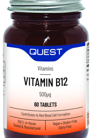 Quest Vitamin B12 Vegan 500 ug 60's